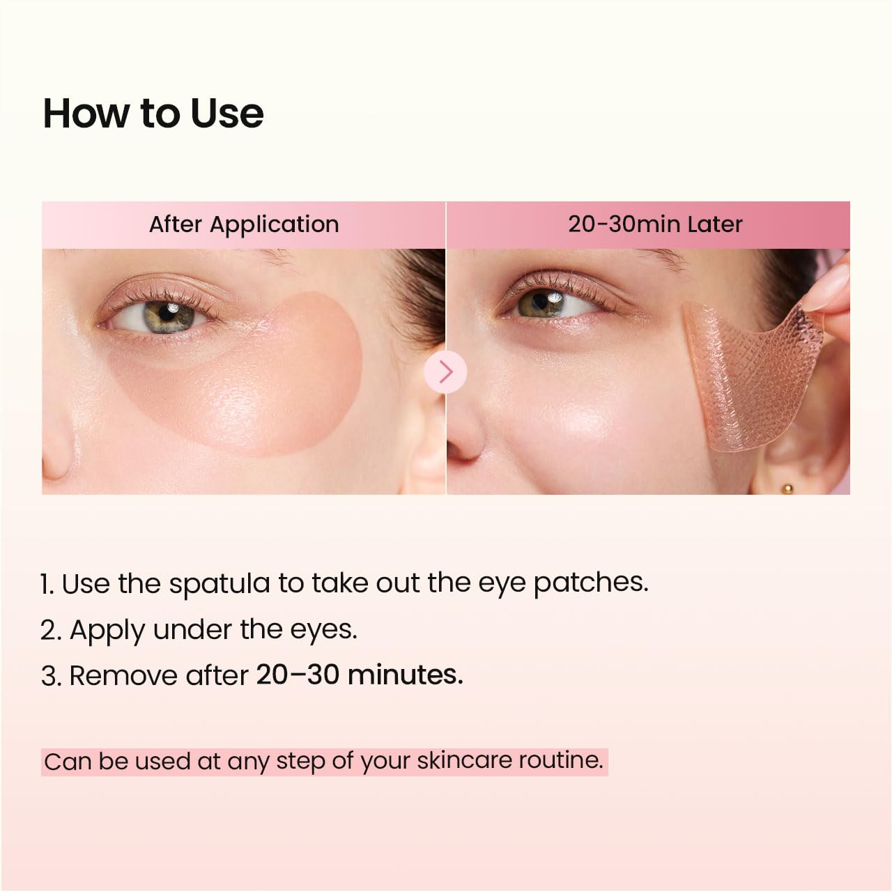 BIODANCE Collagen Peptide Eye Patches, Anti Wrinkle & Smile Line Patches for Face, Under Eye Mask for Fine Lines & Eye Bags, Travel Essentials & Self Care Gifts for Women, Korean Skin Care (60 Count) - Image 7