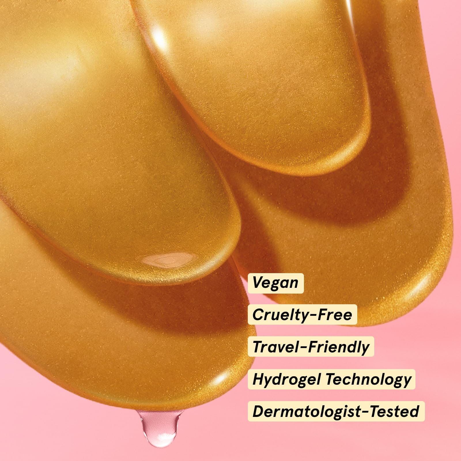 grace & stella Award Winning Under Eye Mask - Birthday Gifts for Women - Gel Eye Patches for Dark Circles, Puffy Eyes, Undereye Bags - Gifts for Mom - Vegan Self Care (24 Pairs, Gold) - Image 7