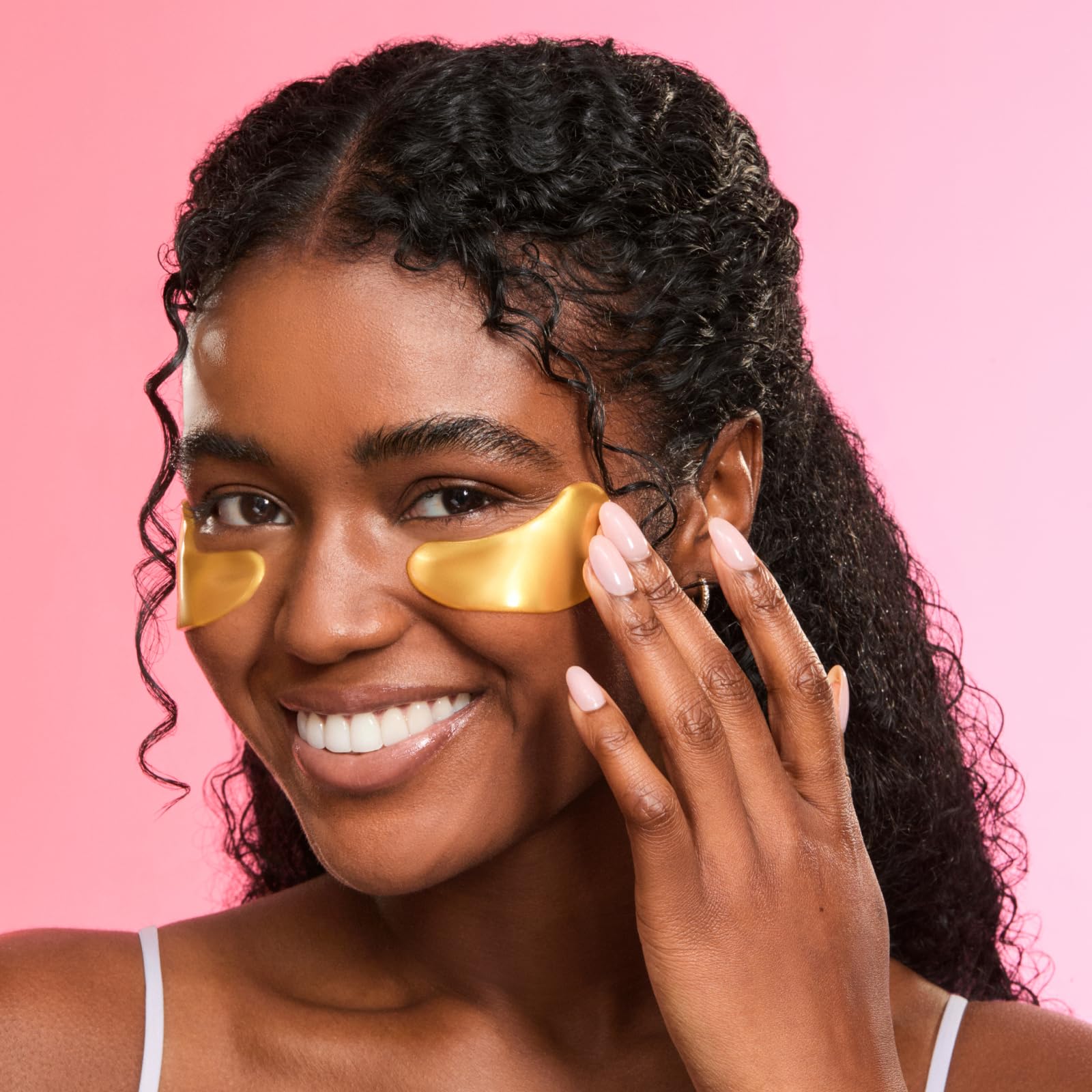 grace & stella Award Winning Under Eye Mask - Birthday Gifts for Women - Gel Eye Patches for Dark Circles, Puffy Eyes, Undereye Bags - Gifts for Mom - Vegan Self Care (24 Pairs, Gold) - Image 5