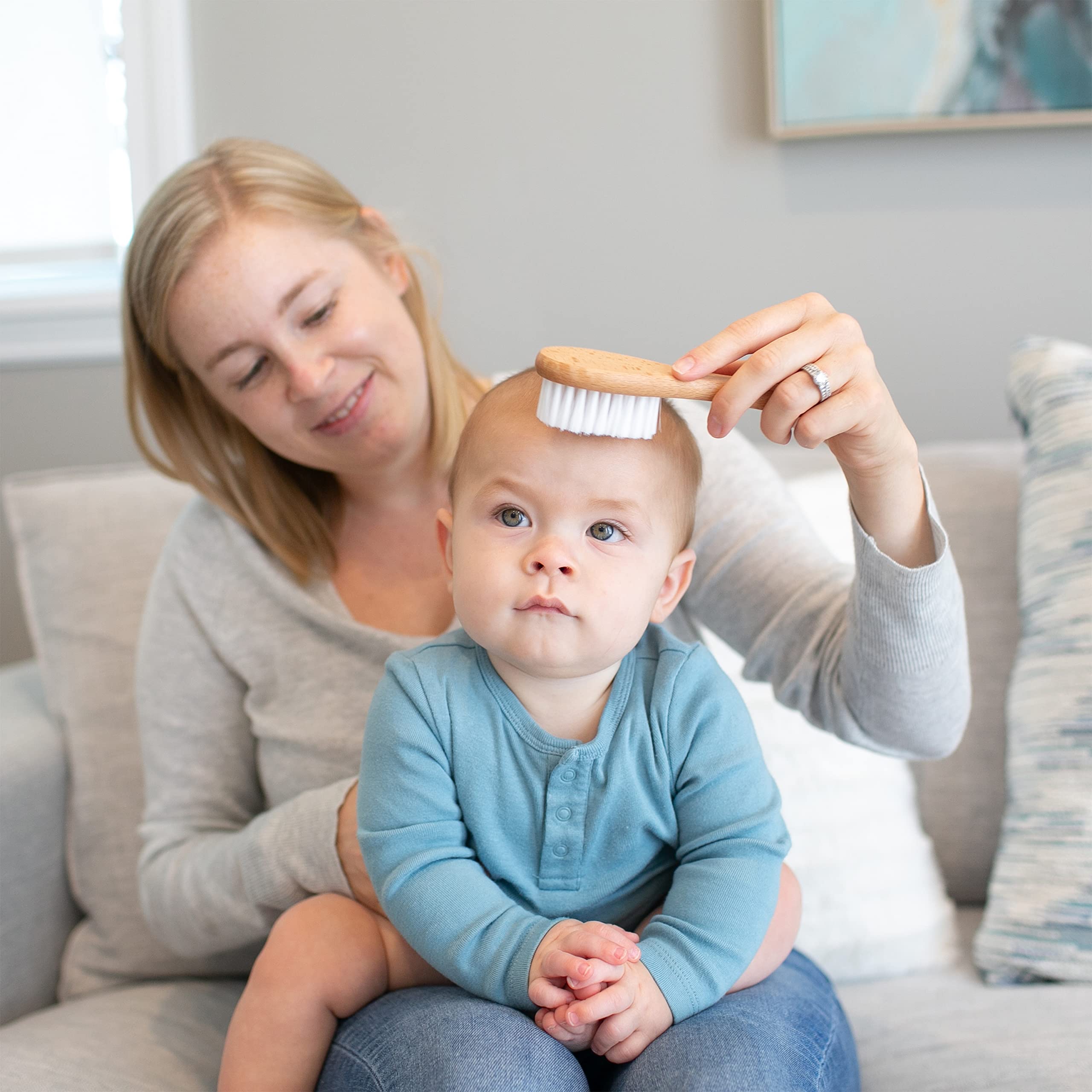 Dr. Brown's Soft and Safe Baby Brush + Comb - Image 8